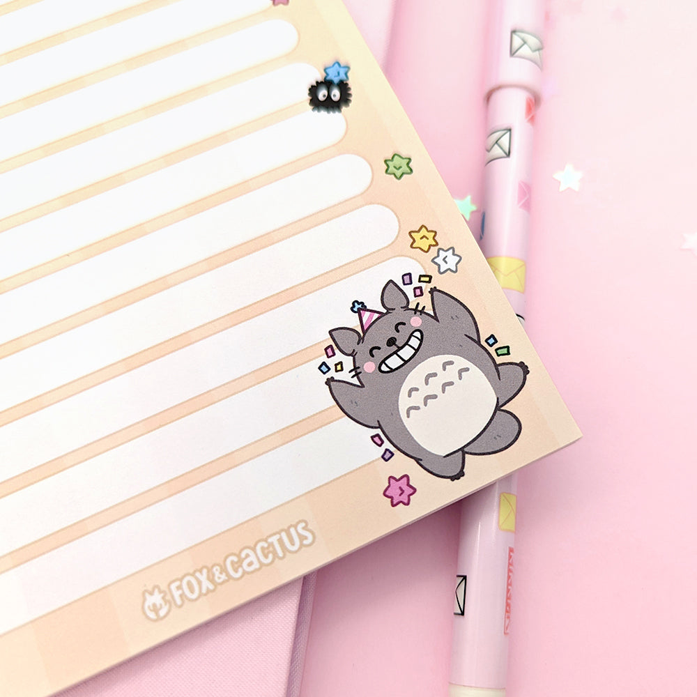 Finish What You Started A6 (4x6) Notepad by Fox and Cactus