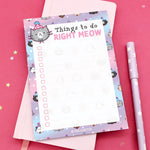 Party Cat A6 (4x6) Notepad by Fox and Cactus