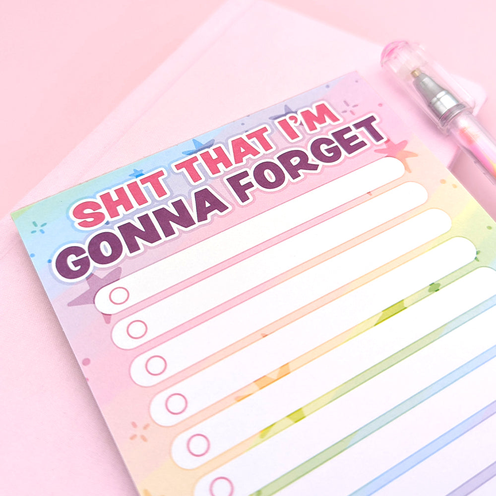 Our notepads are printed locally in Australia and you can tell with the beautiful print quality on every page.