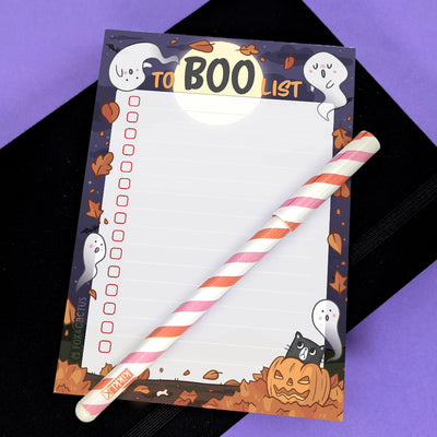 To Boo List A6 (4x6) Notepad by Fox and Cactus