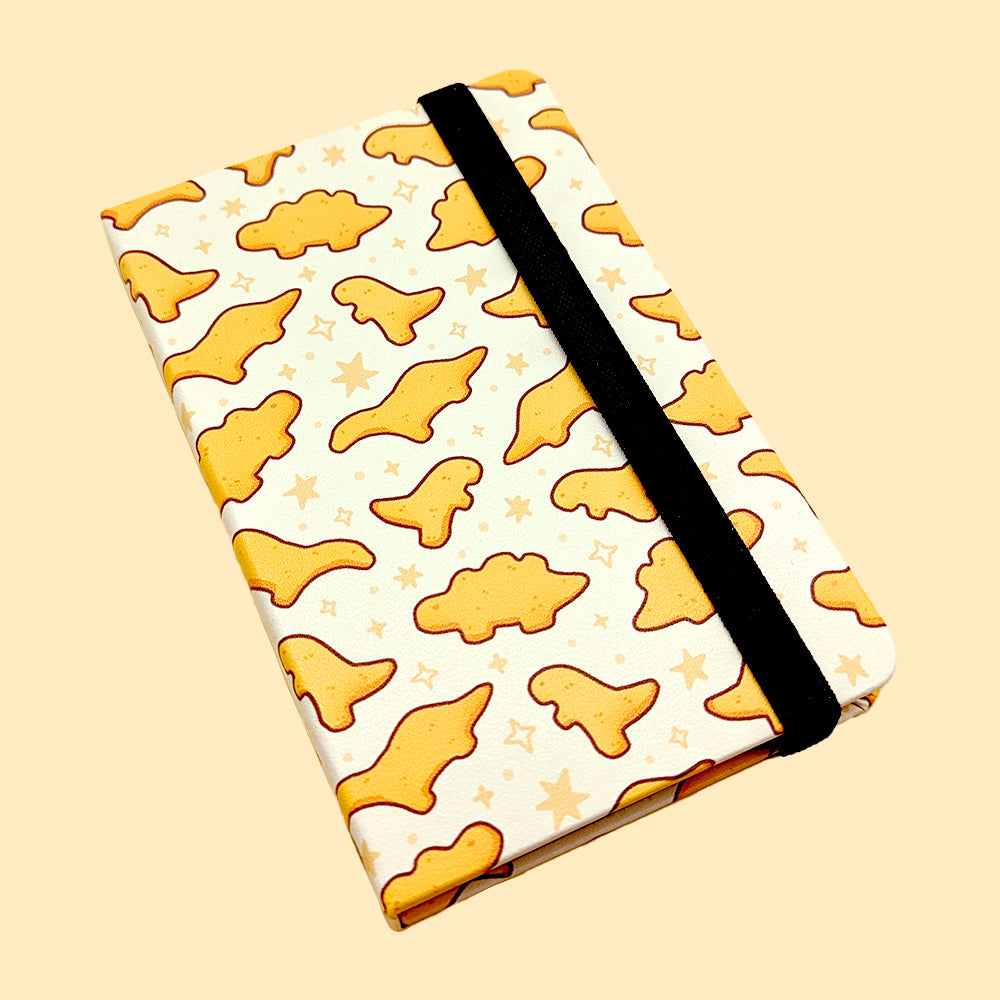 Dino Nuggets A6-ish Dot Grid Notebook