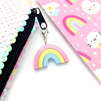 Rainbow (Pastel) Charm by Fox and Cactus