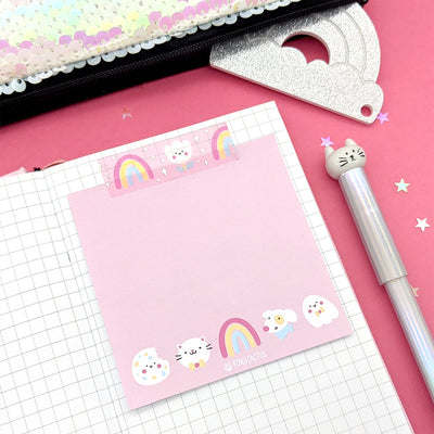 Rainbow Friends Memo Pad by Fox and Cactus