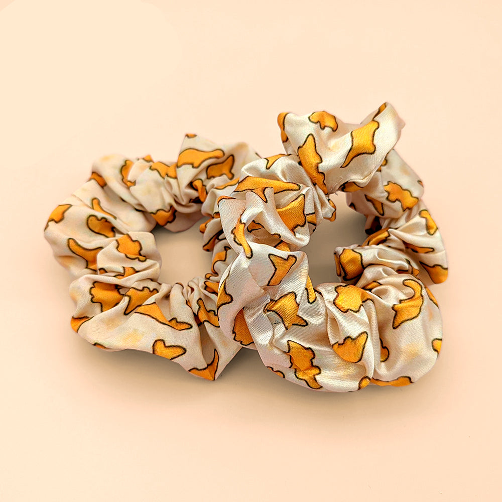 Dino Nuggets Scrunchie by Fox and Cactus