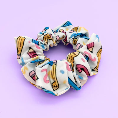 Coloured Pencil Scrunchie by Fox and Cactus