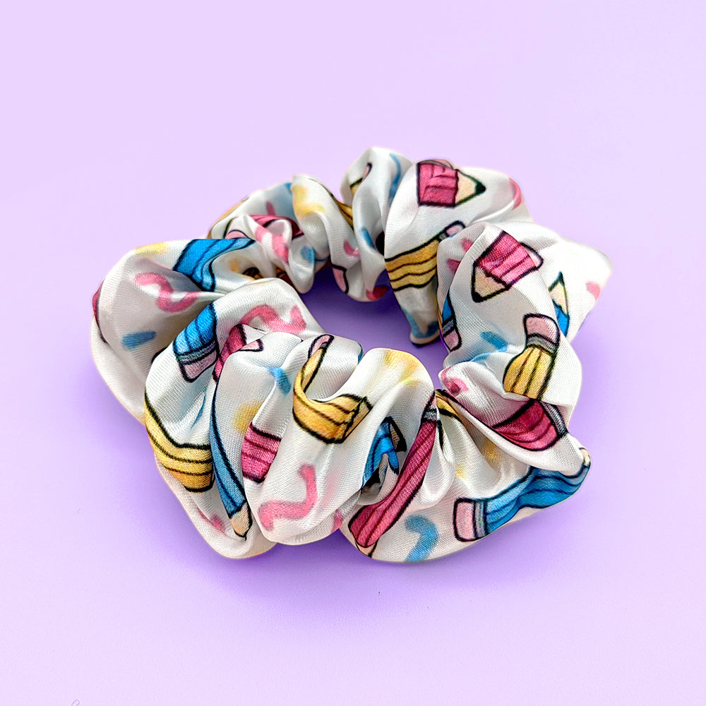 Coloured Pencil Scrunchie by Fox and Cactus