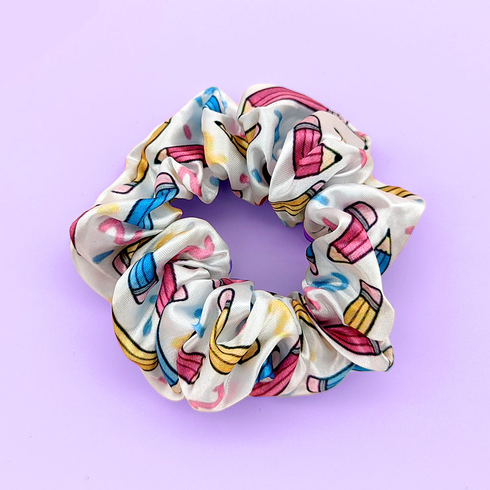 Coloured Pencil Scrunchie by Fox and Cactus
