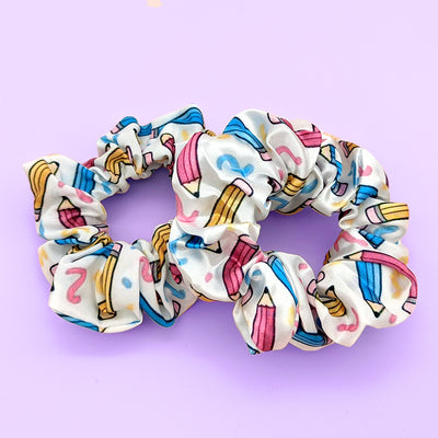 Coloured Pencil Scrunchie by Fox and Cactus
