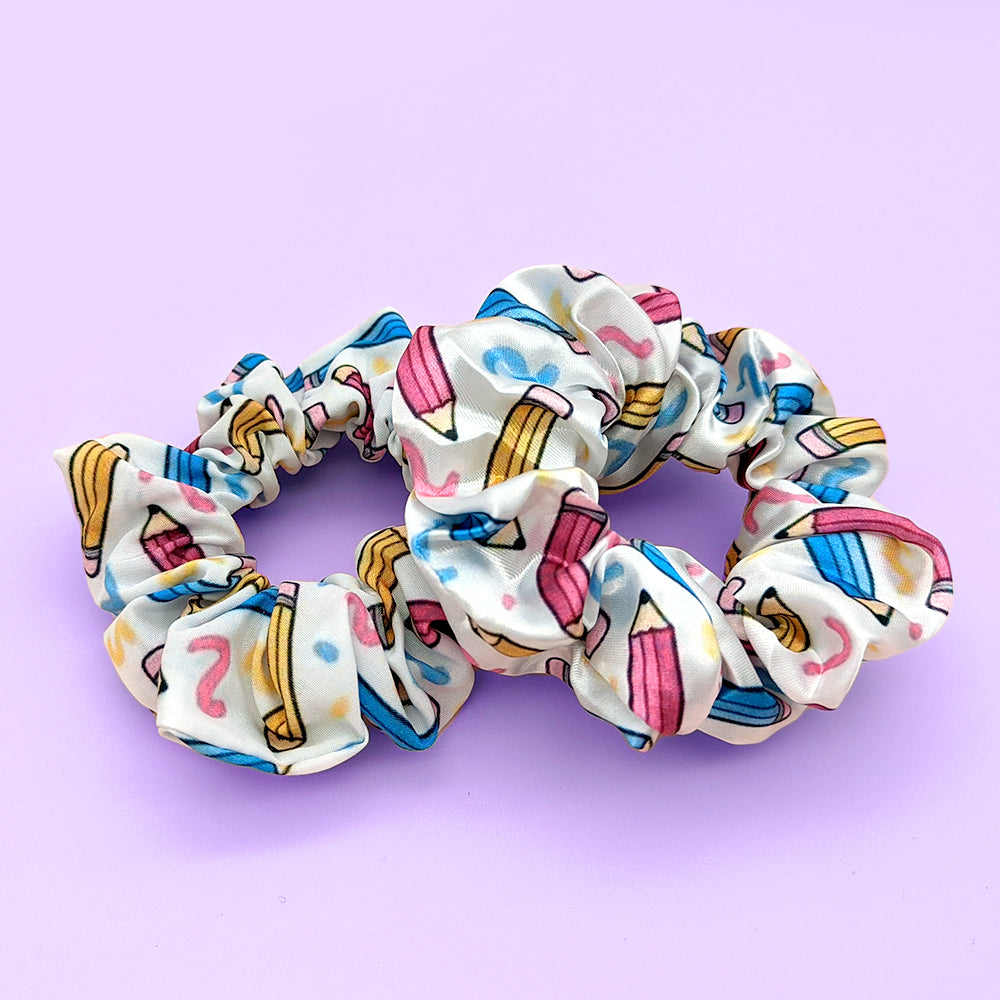 Coloured Pencil Scrunchie by Fox and Cactus