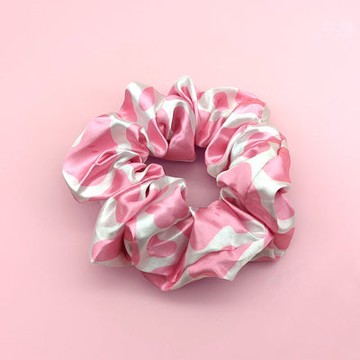 Moo Cow (Pink) Scrunchie