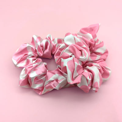 Moo Cow (Pink) Scrunchie