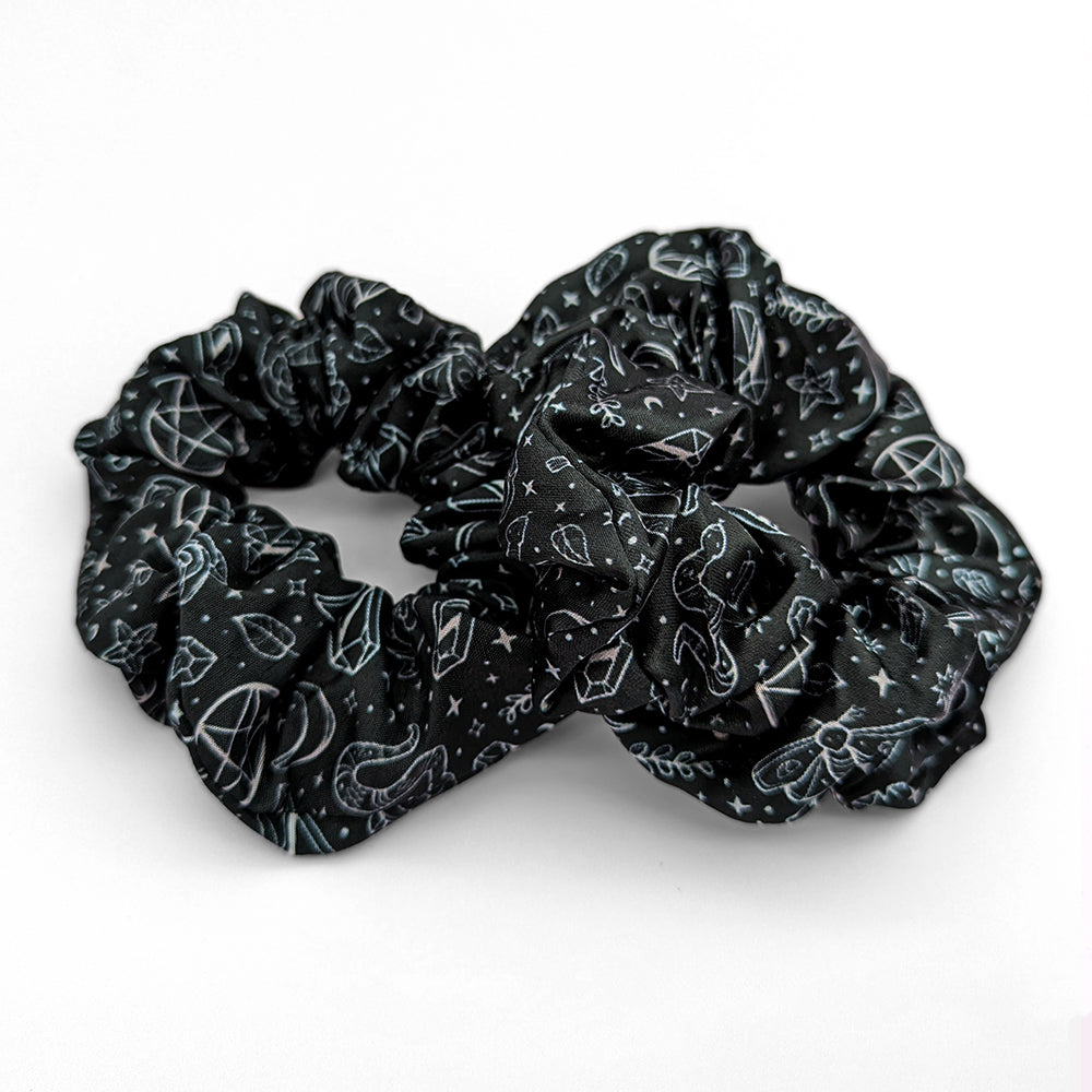 Witchy Vibes (Black) Scrunchie