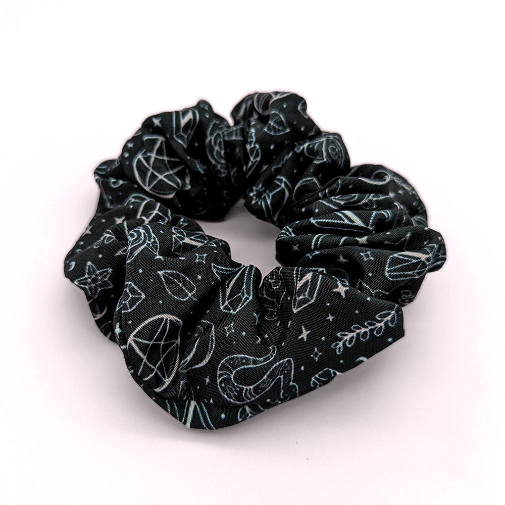 Witchy Vibes (Black) Scrunchie