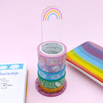 Rainbow Acrylic Washi Stand by Fox and Cactus