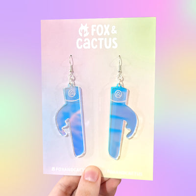 Self-Love Dangle (Iridescent) Earrings