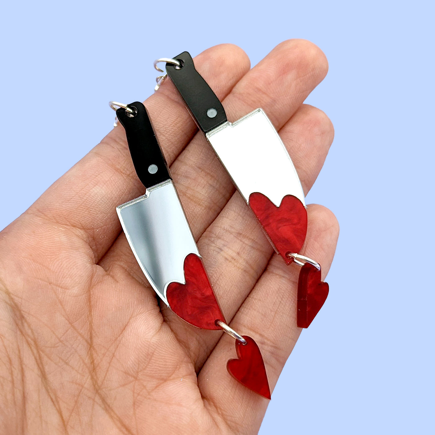 24HR PREORDER Love to Death (Drip) Dangle Earrings by Fox and Cactus