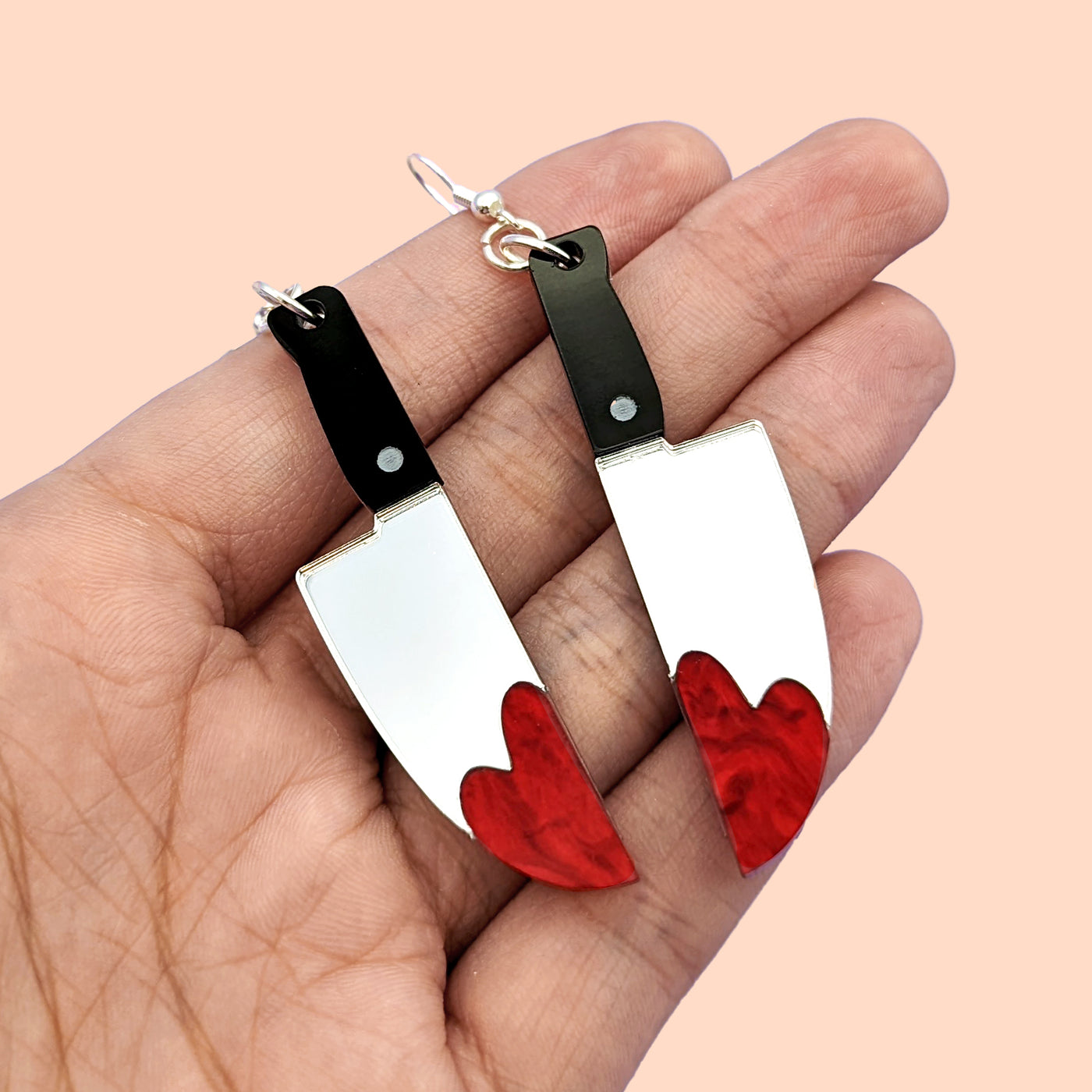 24HR PREORDER Love to Death Dangle Earrings by Fox and Cactus