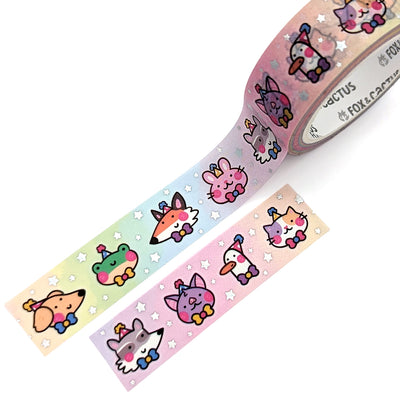 Party Animals Washi Tape (Holo Foil)