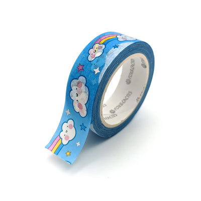Cheery Clouds Washi Tape (Holo Foil)