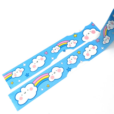 Cheery Clouds Washi Tape (Holo Foil)