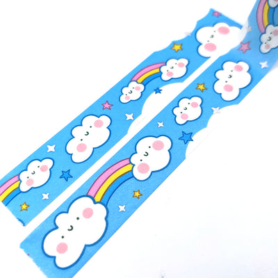Cheery Clouds Washi Tape (Holo Foil)