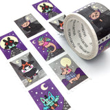Halloween Friends Stamp Washi Tape (Holo Foil) by Fox and Cactus