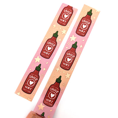 Hot Sauce Washi Tape (Rose Gold Foil) by Fox and Cactus