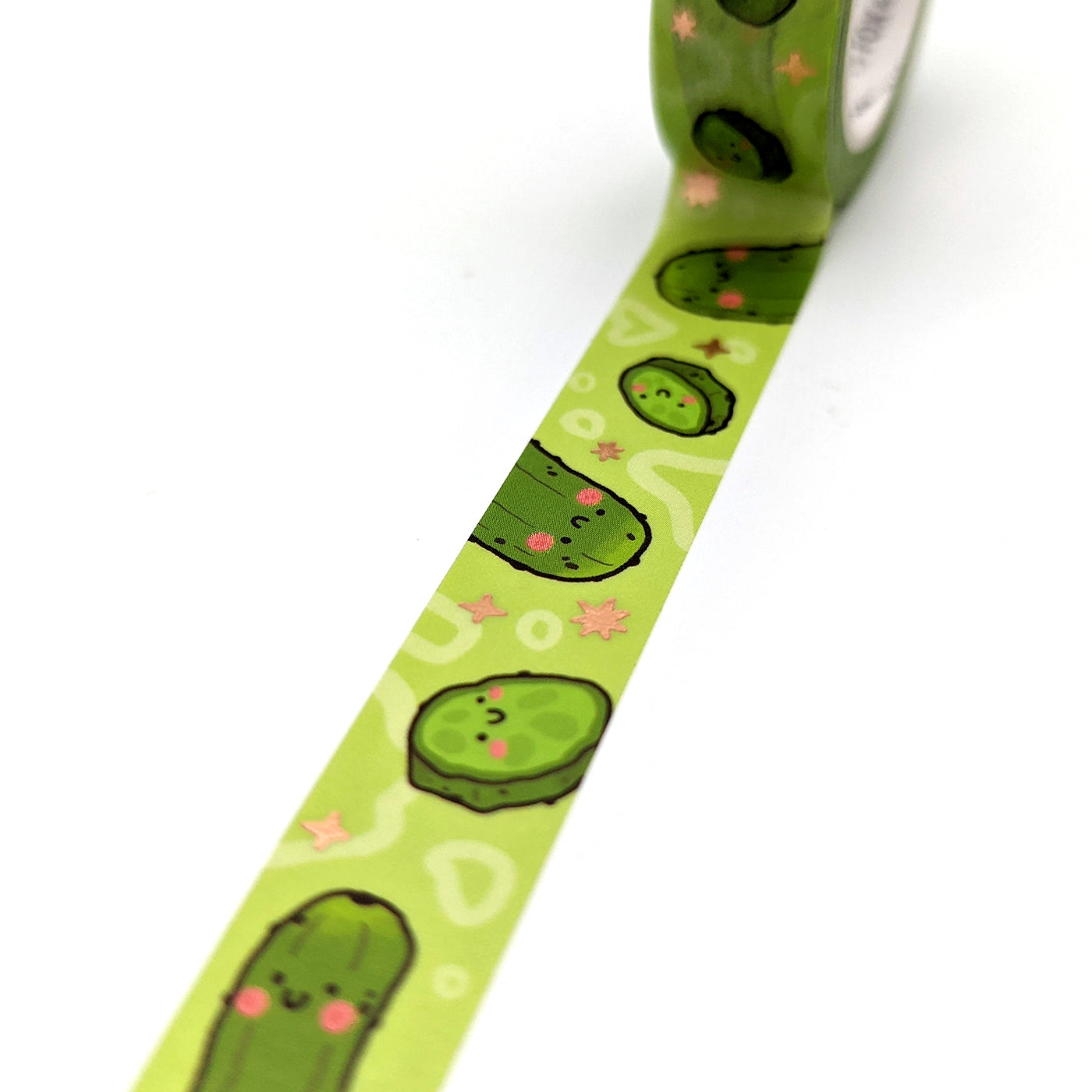 Pickles Washi Tape (Rose Gold Foil) by Fox and Cactus
