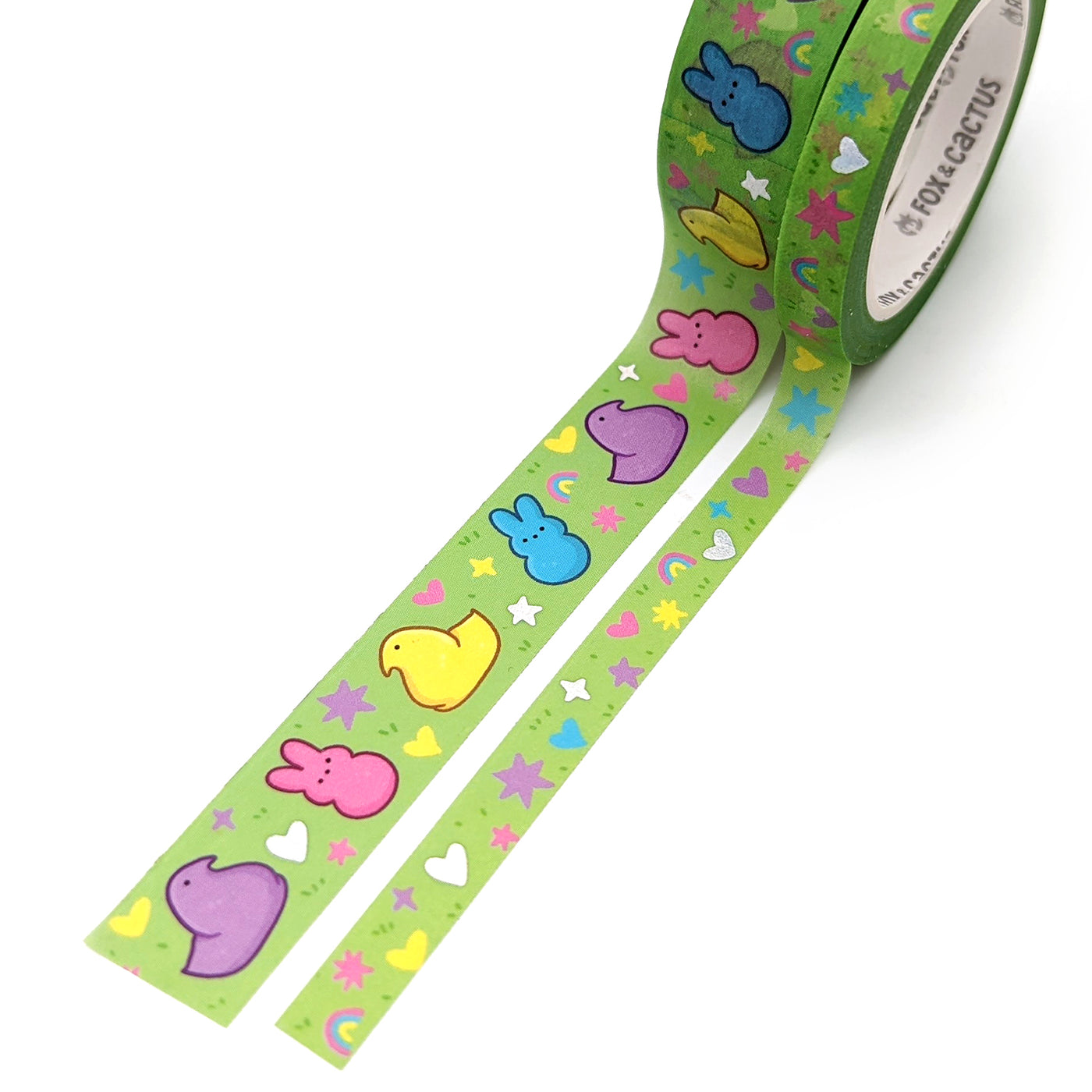 Little Peeps Washi Tape Set (Holo Foil) by Fox and Cactus