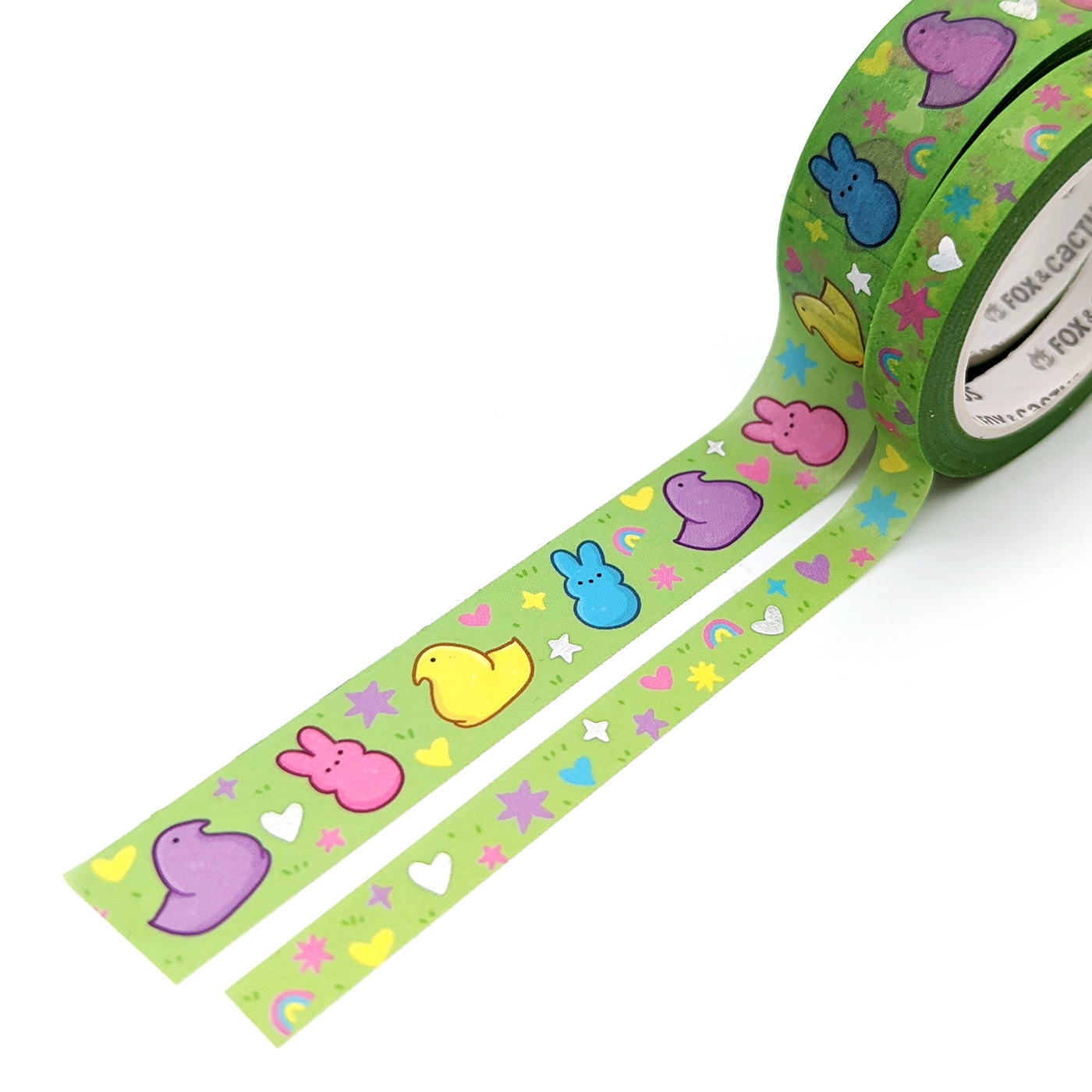 Little Peeps Washi Tape Set (Holo Foil) by Fox and Cactus