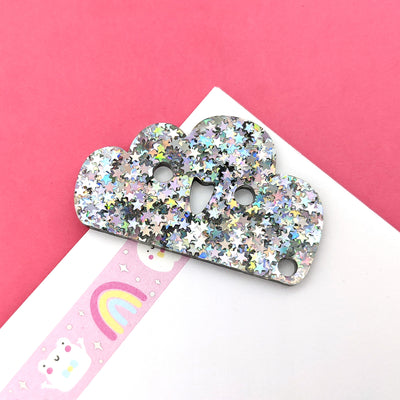 Sparkly Cloud Washi Cutter by Fox and Cactus