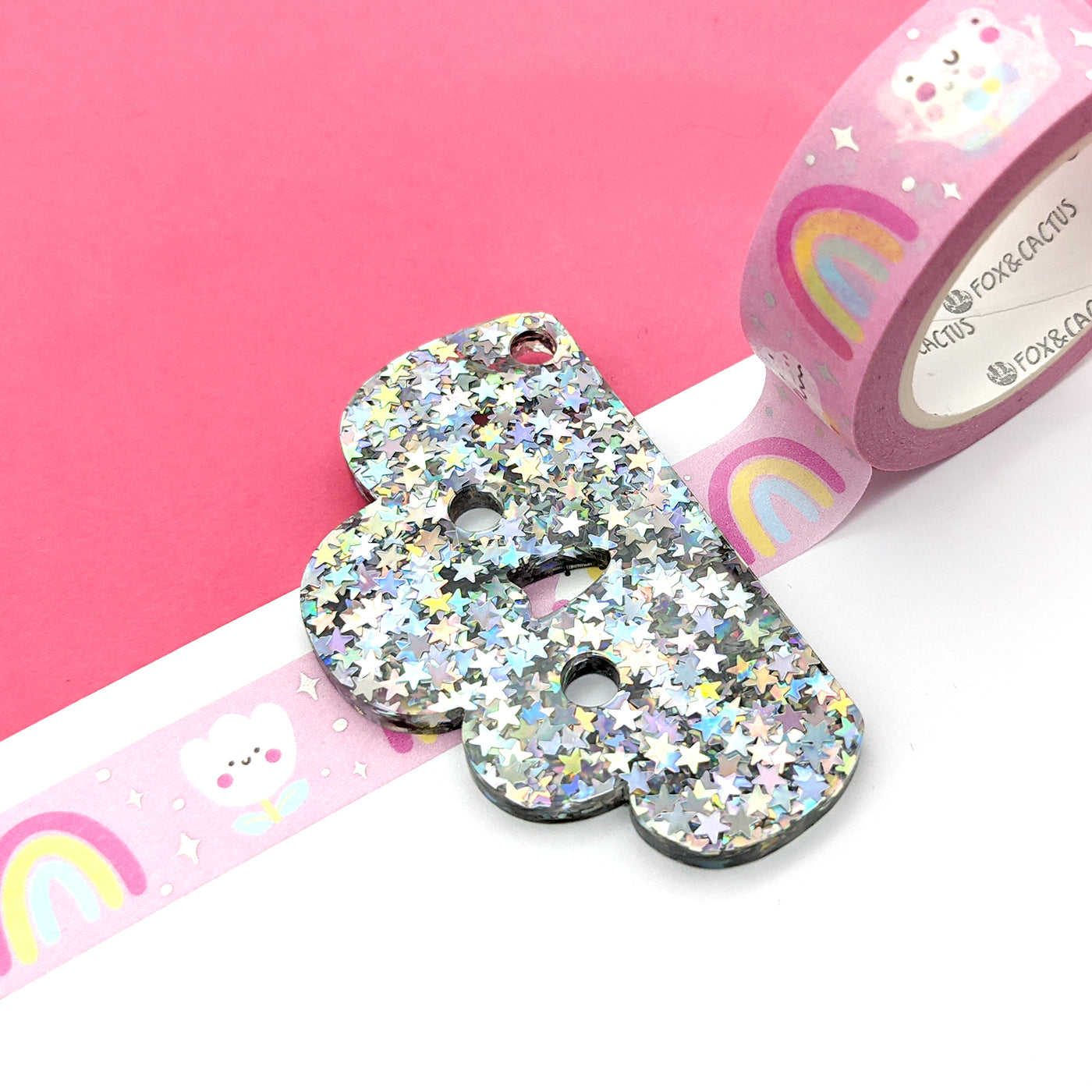 Sparkly Cloud Washi Cutter by Fox and Cactus