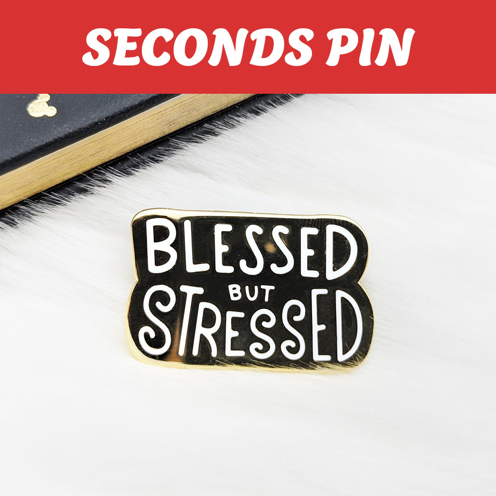 Seconds Quality Enamel Pins (UP TO 60% OFF)